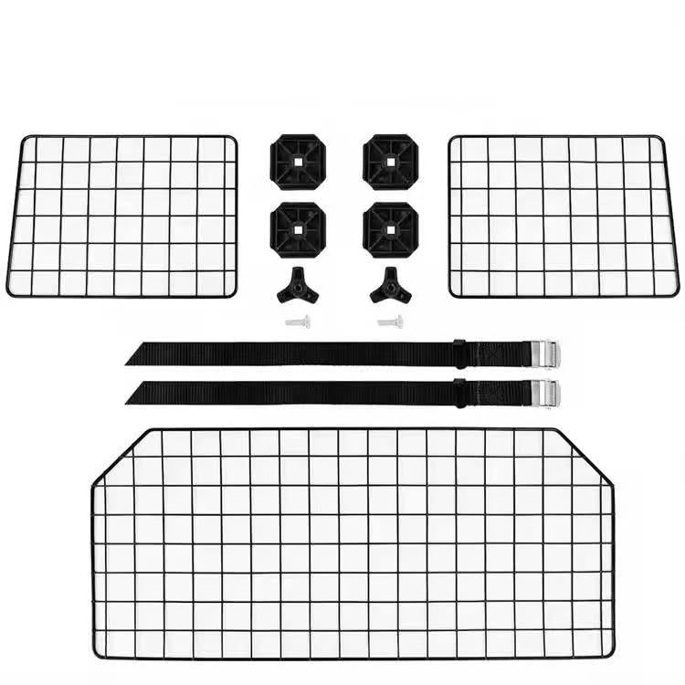 Universal MBR&MBS Dog Barrier for SUVs & Vans - Adjustable Heavy-Duty Pet Gate for Safe Travel