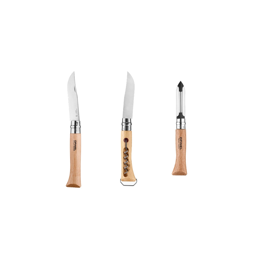 Opinel Nomad Cooking Kit - Compact Outdoor Camping Cookware Set for Hiking, Backpacking & Survival - Perfect for Campers & Adventurers