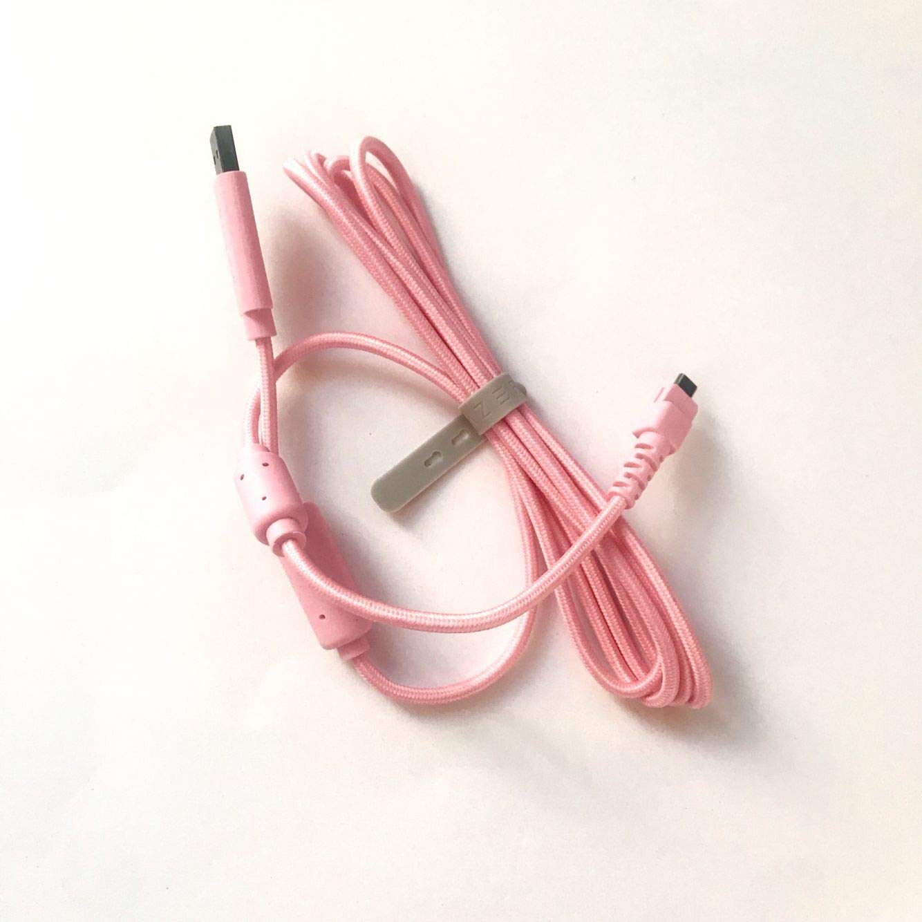 Premium USB Charging Cable for Razer Raiju PS4 & Xbox One Controllers - 6ft Fast Charging Pink Cord - Perfect for Gaming Sessions & Controller Charging