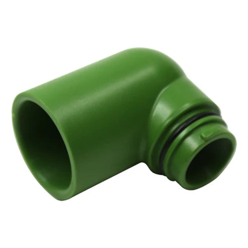 FloraFlex Quick Disconnect 3/4 Inch Pipe Fitting Elbow for Hydroponic Irrigation Systems - Perfect for Indoor Gardening and Greenhouse Setups