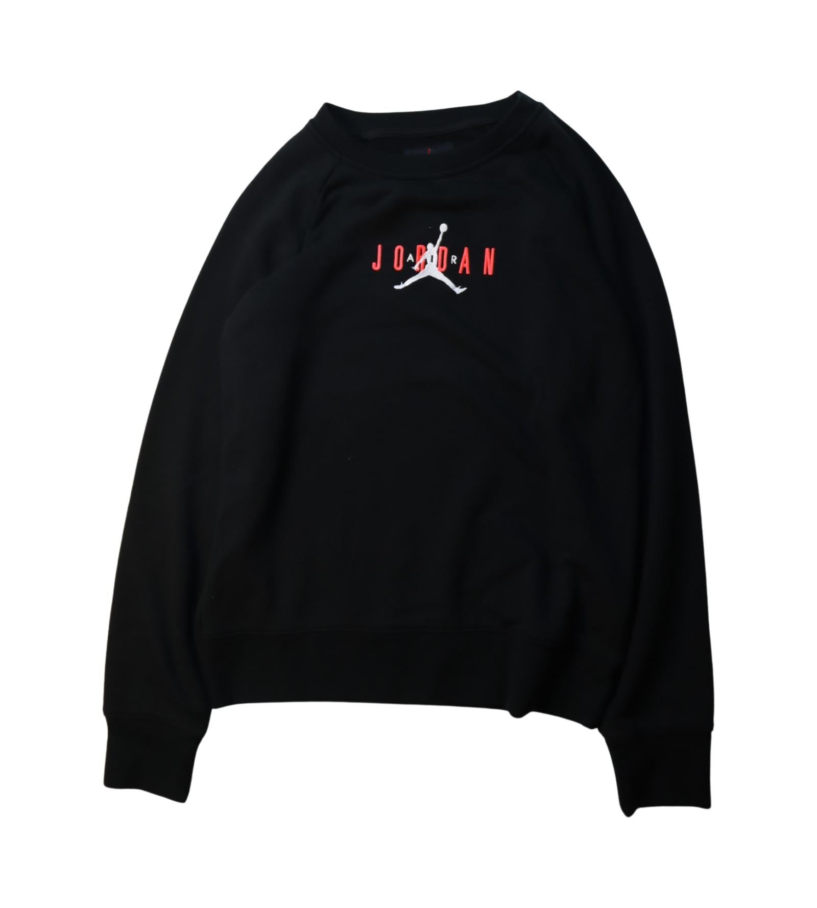 Air Jordan Crewneck Sweatshirt for Boys - Youth Sizes 12Y & 13Y - Comfortable Cotton Pullover for School, Sports & Casual Wear