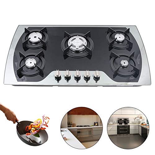 5 Burners 90x51cm