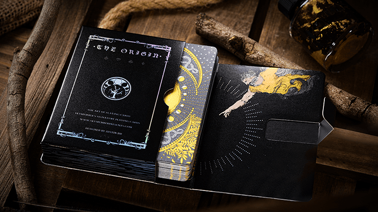 The Origin Playing Cards - Premium Special Edition Deck for Poker, Magic Tricks & Collectors | Perfect for Game Nights, Cardistry & Gifts