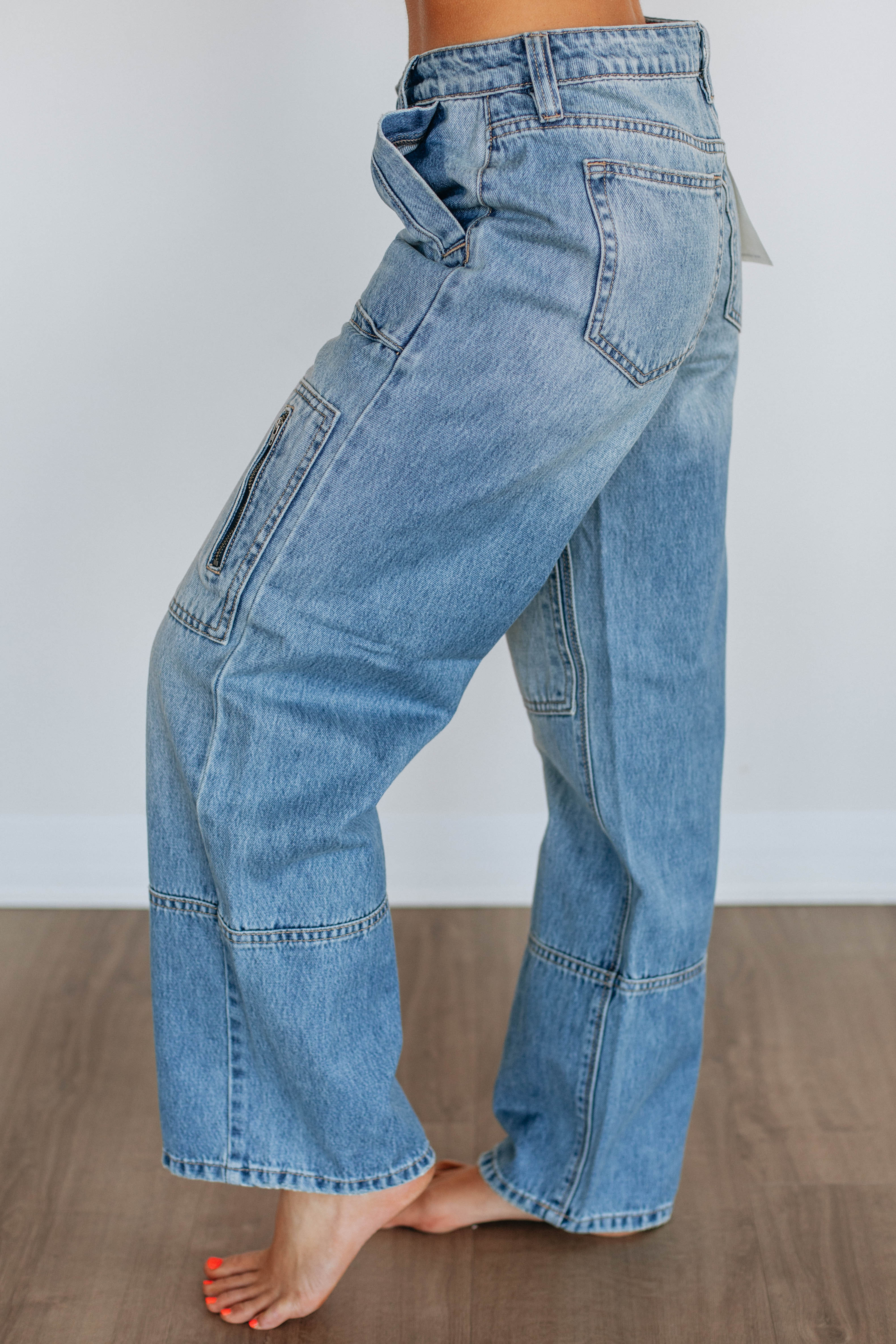 Alyx Hidden Jeans Curveball - High Waist Distressed Denim Pants for Women | Perfect for Streetwear, Night Out & Casual Fashion
