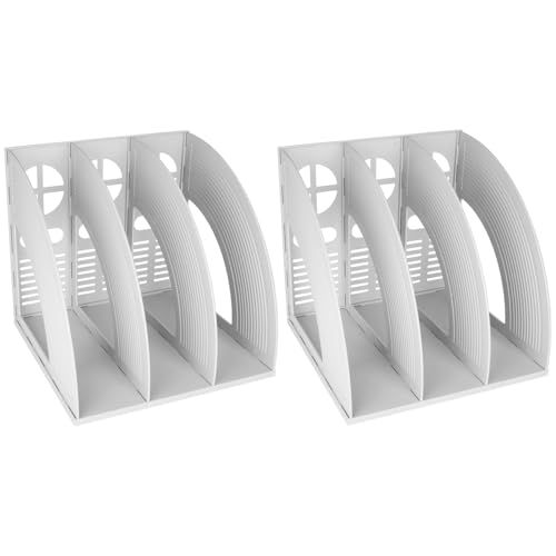 2 Pcs Grey-3 Sections
