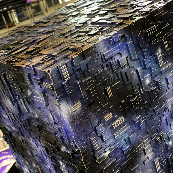 Star Trek Borg Cube ATX Gaming PC - AMD Ryzen 5 7600X Prebuilt Desktop Computer | Themed Galaxy Edition for Sci-Fi Fans & Gamers | Perfect for Streaming, VR & 4K Gaming