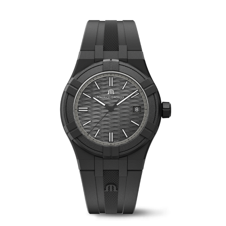 AIKON #TIDE 40MM Stainless Steel Waterproof Watch - Luxury Sports Chronograph for Men, Perfect for Diving, Swimming & Outdoor Adventures
