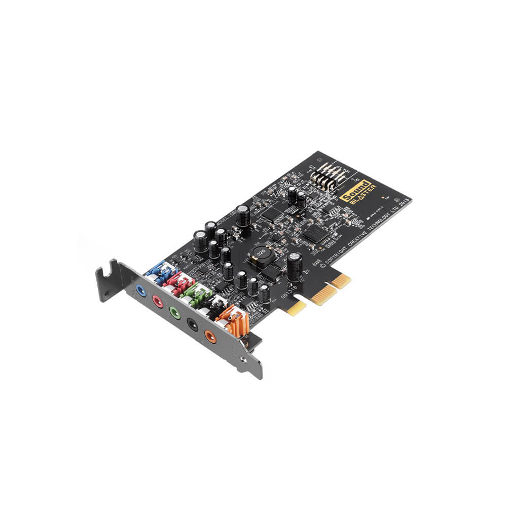 Creative Sound Blaster Audigy Fx Sound Card - High Performance PCIe Audio Card with 5.1 Surround Sound for Gaming, Music Production & Home Theater PCs - Perfect for PC Gamers, Audiophiles & Content Creators