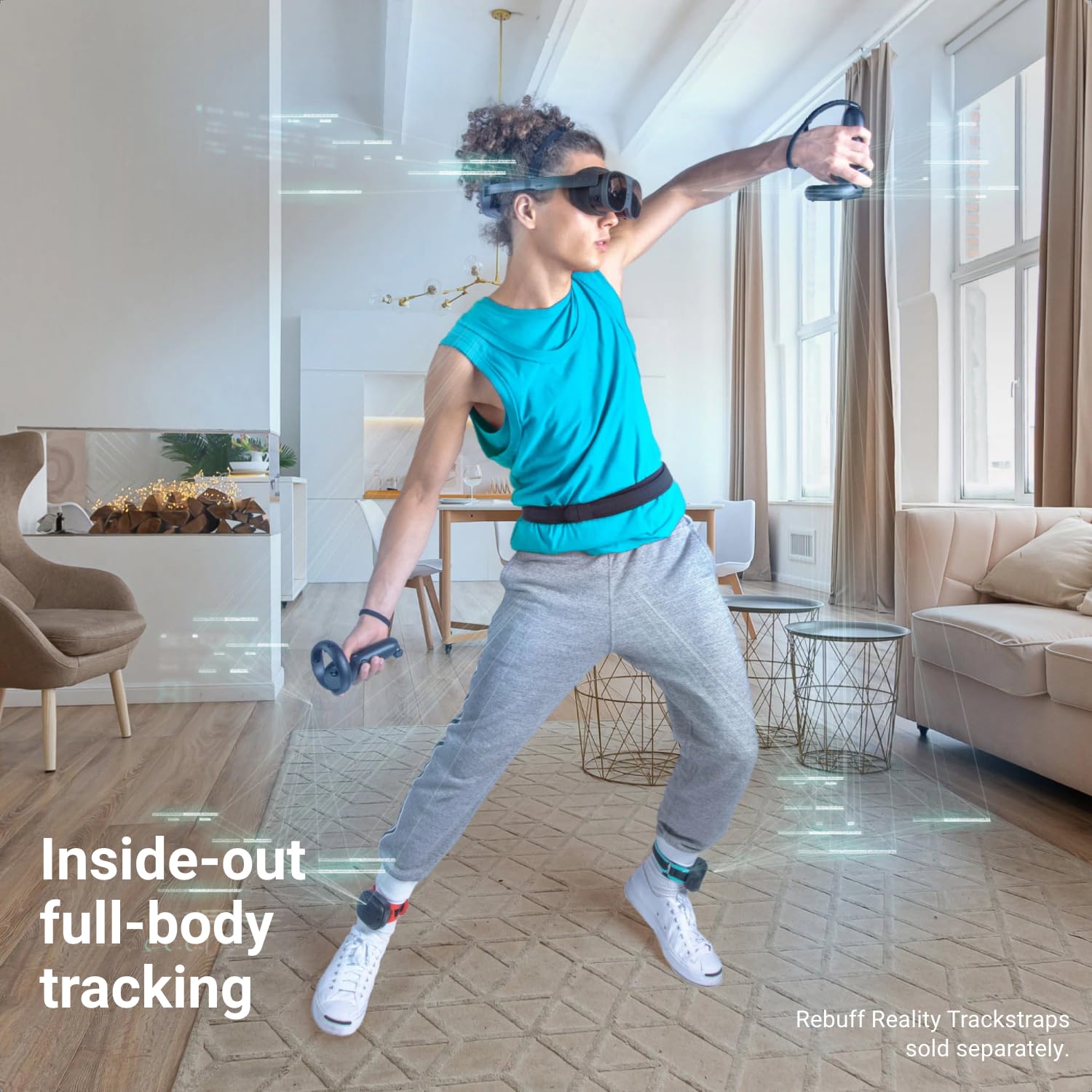 HTC Vive Ultimate Tracker 3 Pack with Dongle - Full Body Motion Tracking for VR - Works with SteamVR, Vive XR Elite & Meta Quest VR Headsets - Perfect for VR Gaming, Fitness & Social Experiences