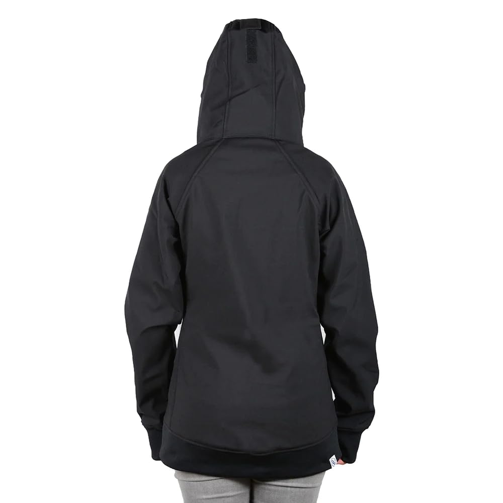 Women's Lightweight Tech Zip Hoodie - Breathable & Comfortable Fleece Jacket for Running, Hiking & Outdoor Activities