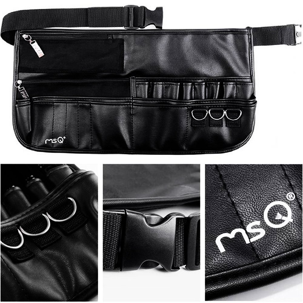 MSQ 29-Piece Professional Makeup Brush Set with Waist Belt Bag - Foundation, Powder, Cream, Liquid & Eye Brushes for Women, Girls & Artists | Perfect for Travel, Holiday Gifts & Everyday Makeup Application