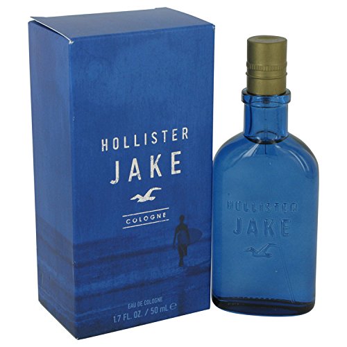 Hollister Jake Cologne for Men - 1.7 oz Eau De Toilette Spray | Fresh & Woody Fragrance | Long Lasting Cologne | Perfect for Date Night & Everyday Wear