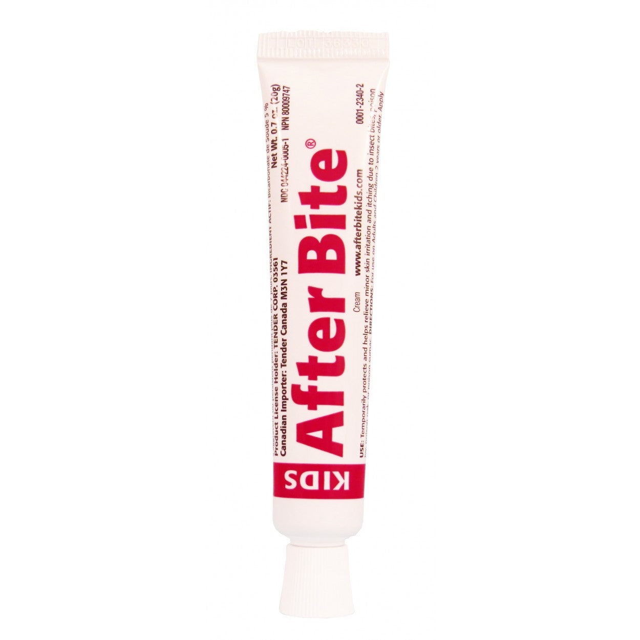 AFTER BITE KIDS Insect Bite Relief Cream - 20g/Tube - Fast Itch Relief for Bug Bites & Stings - Perfect for Outdoor Play, Camping & Summer Activities