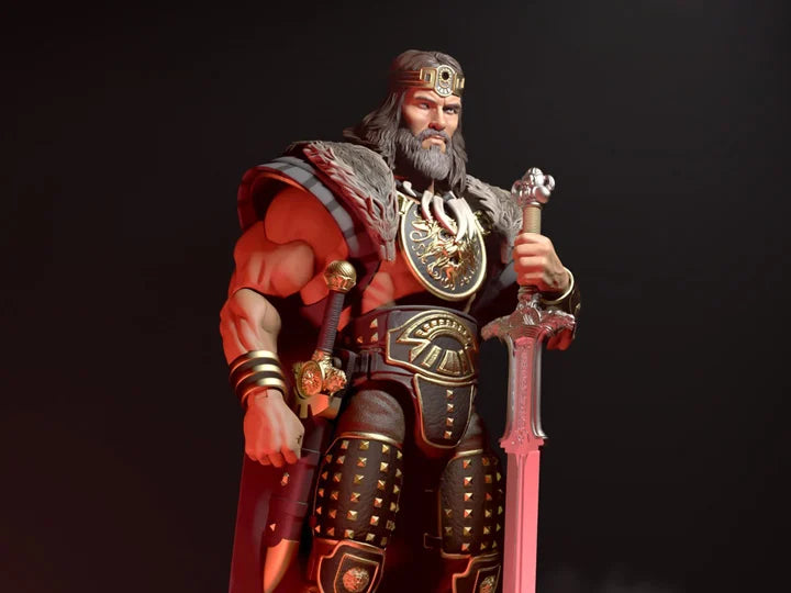 King Conan ULTIMATES! Action Figure - Premium Collectible for Fans of Conan the Barbarian | Perfect for Display, Gifts, and Fantasy Collections