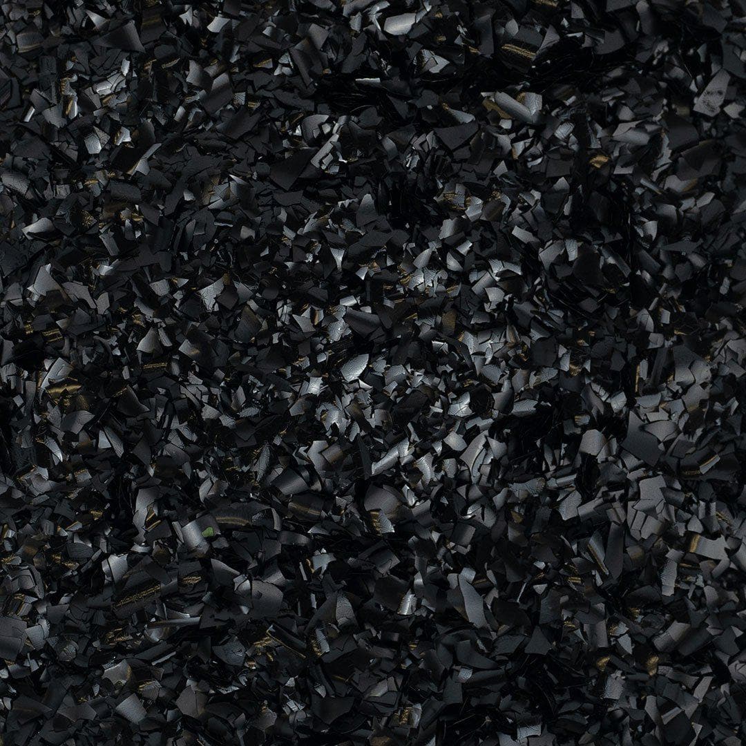 Premium Black Edible Shimmer Flakes for Baking & Cake Decorating - Food-Grade Sparkle Dust for Desserts, Drinks & DIY Crafts
