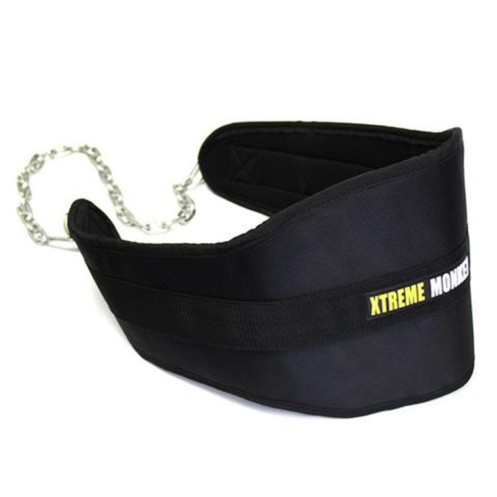 XM Commercial Dip Belt for Weightlifting & Strength Training – Heavy Duty Gym Belt for CrossFit, Powerlifting & Bodybuilding