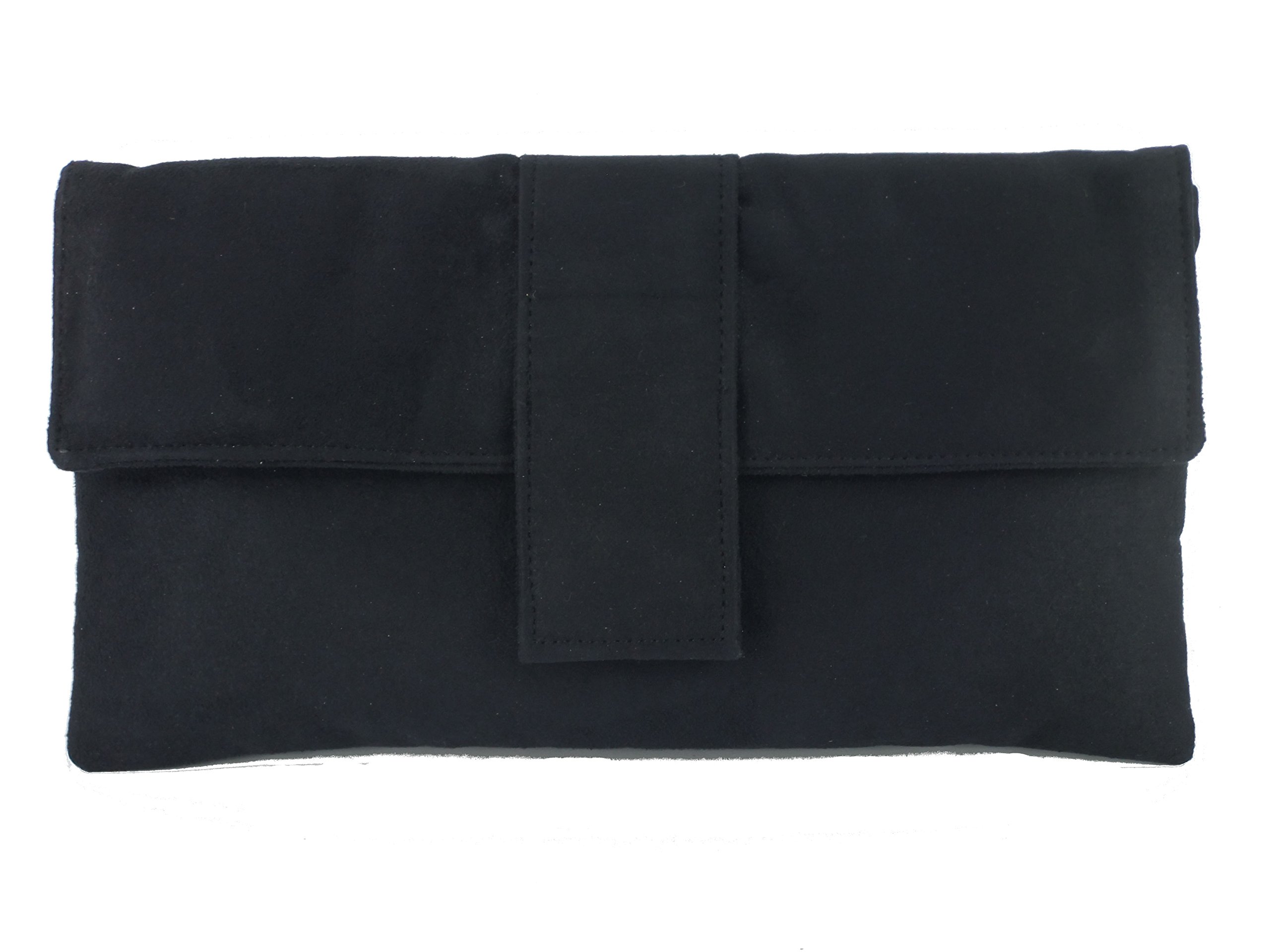 LONI Women's Elegant Faux Suede Clutch Shoulder Bag for Wedding, Party, Prom - Perfect Evening Purse for Formal Events & Special Occasions