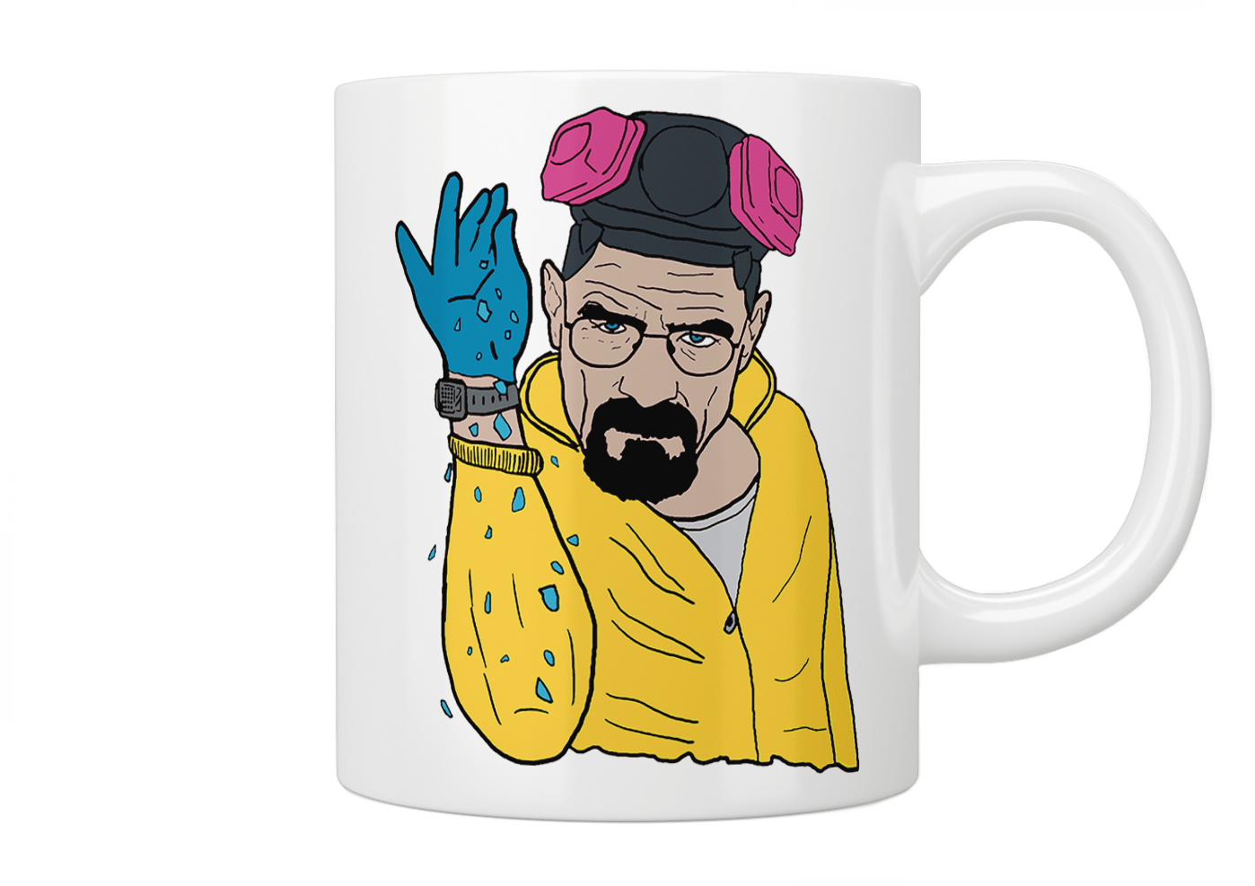 Breaking Bad Walter White Coffee Mug - Heisenberg Inspired Novelty Mug - Perfect for Fans, Collectors & Coffee Lovers - Great Gift for TV Show Enthusiasts & Office Use