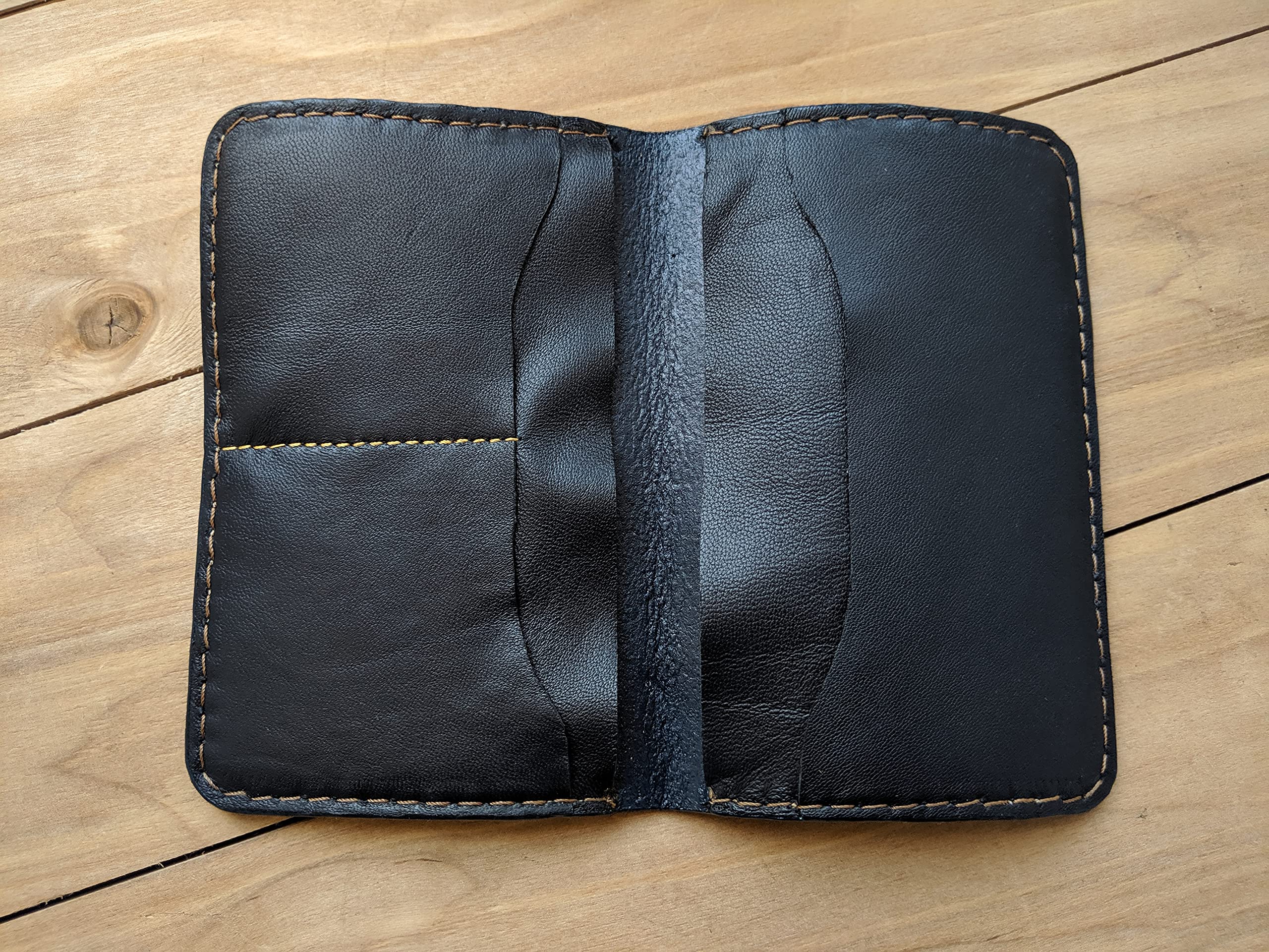 Handmade 3D Genuine Leather Wallet for Men - Custom Carved & Tooled Biker Wallet with Airbrush Art - Personalized German Shepherd Design - Perfect Gift for Motorcycle Riders & Leather Enthusiasts