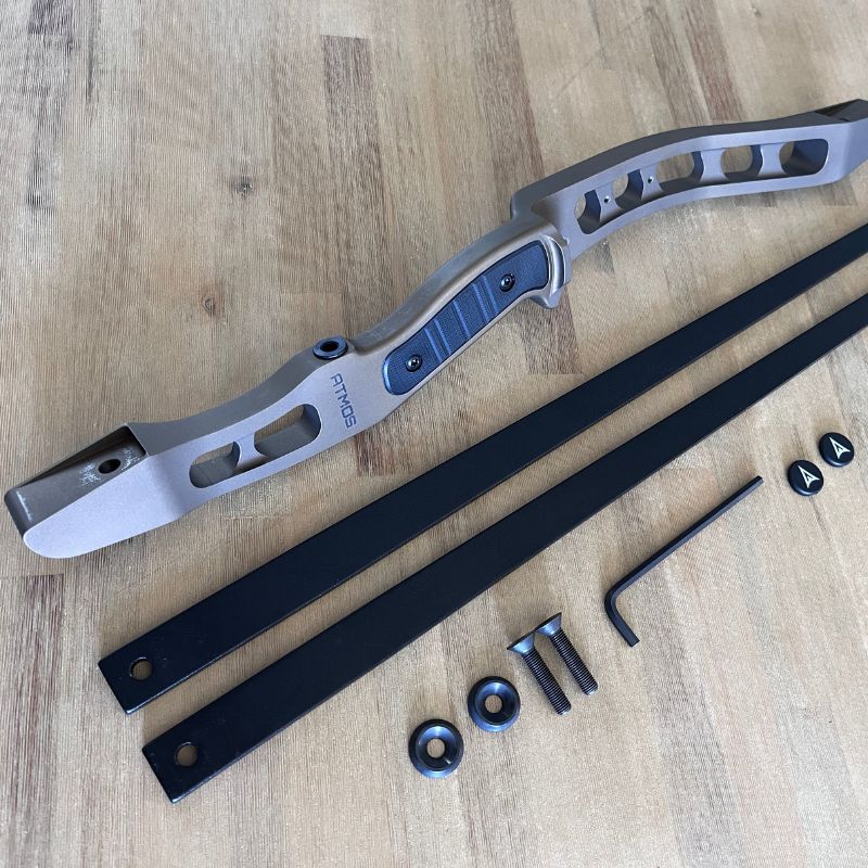 Compact Atmos Modern Longbow - Lightweight & Durable Hunting Bow for Outdoor Archery & Target Practice