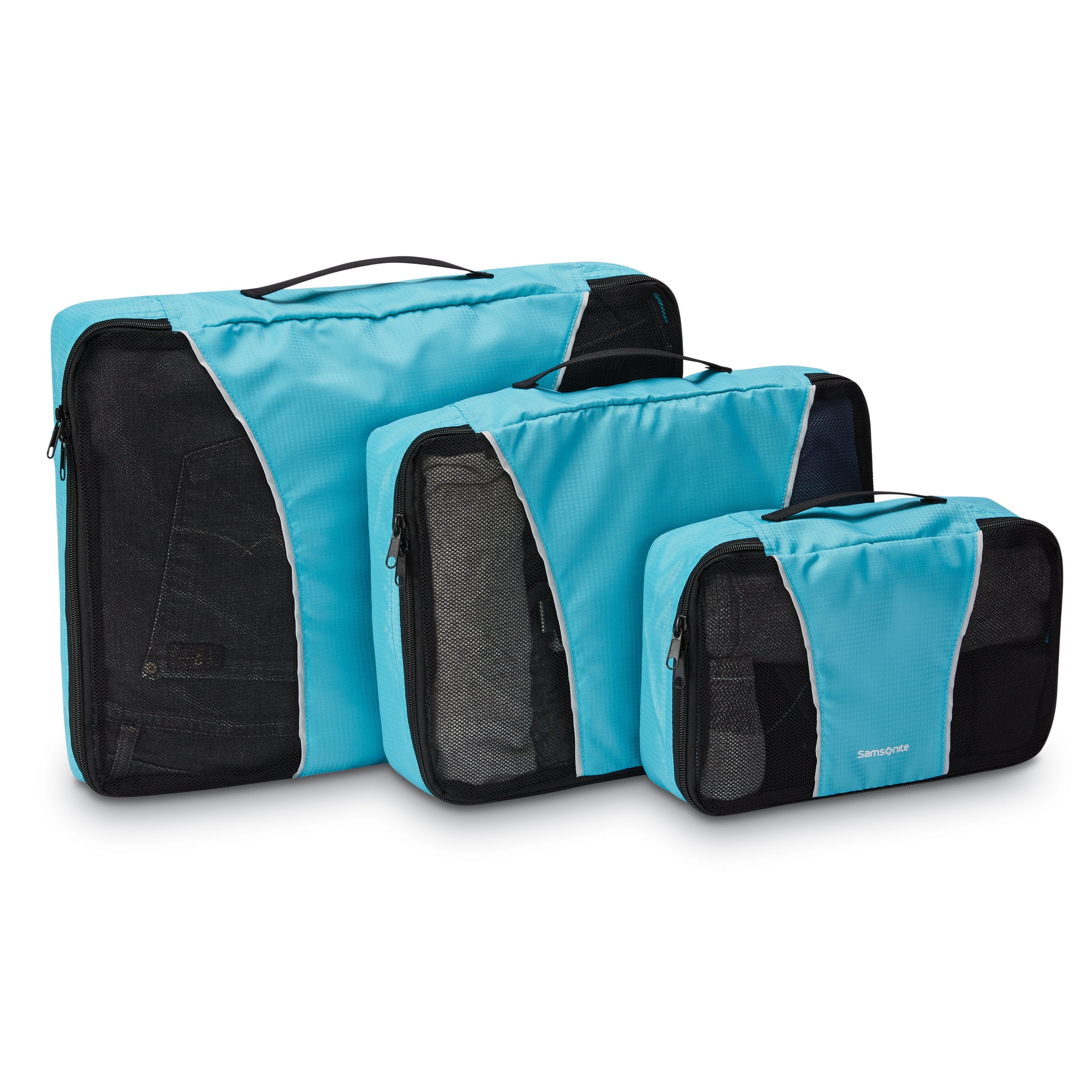 Samsonite 3-Piece Packing Cube Set - Lightweight Luggage Organizers for Travel | Perfect for Suitcases, Backpacks & Carry-Ons