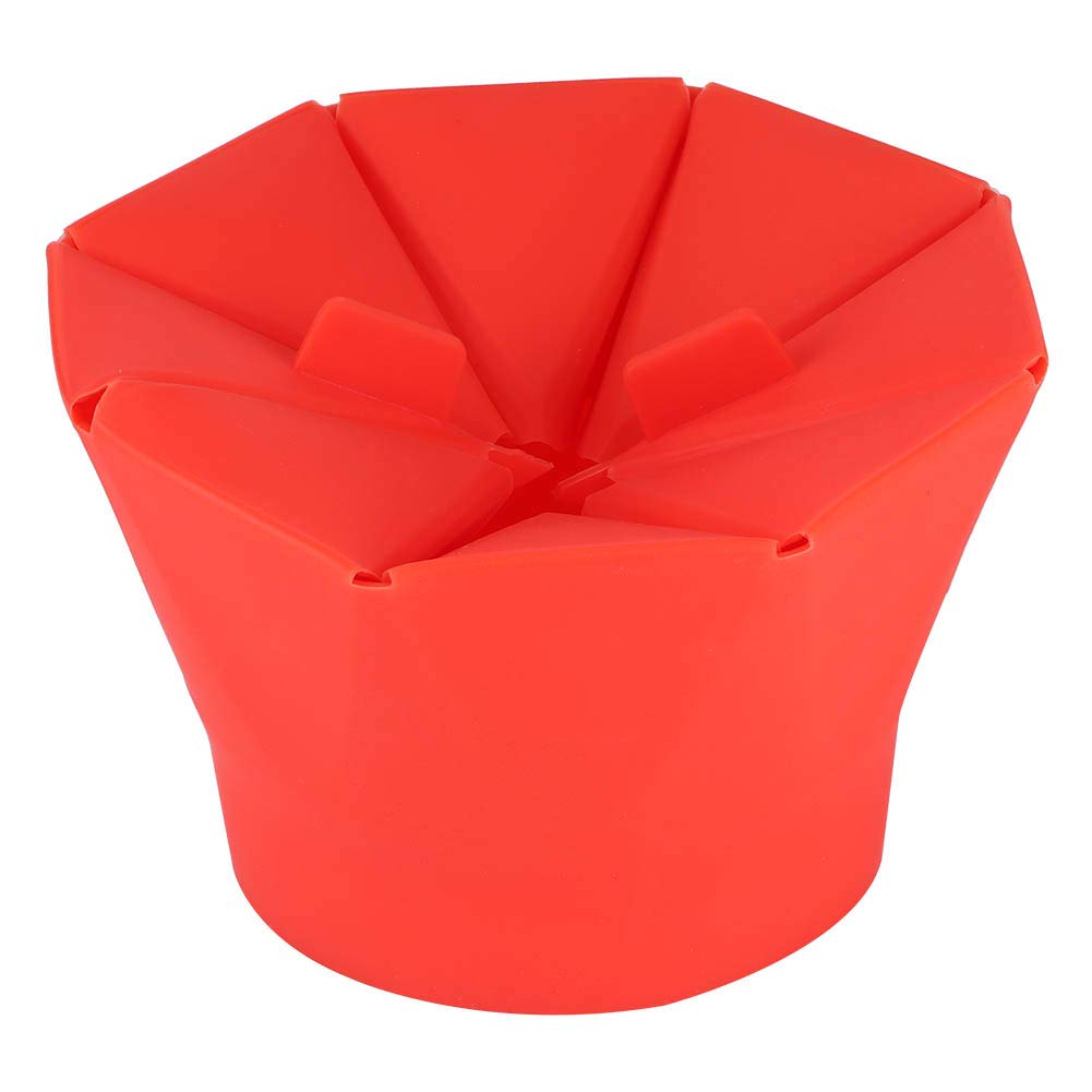 Portable Folding Popcorn Maker - Non-Slip Shockproof Popcorn Bowl for Home, Kitchen & Movie Nights - Perfect for Family Snacks, Movie Theaters & Party Snack Bars