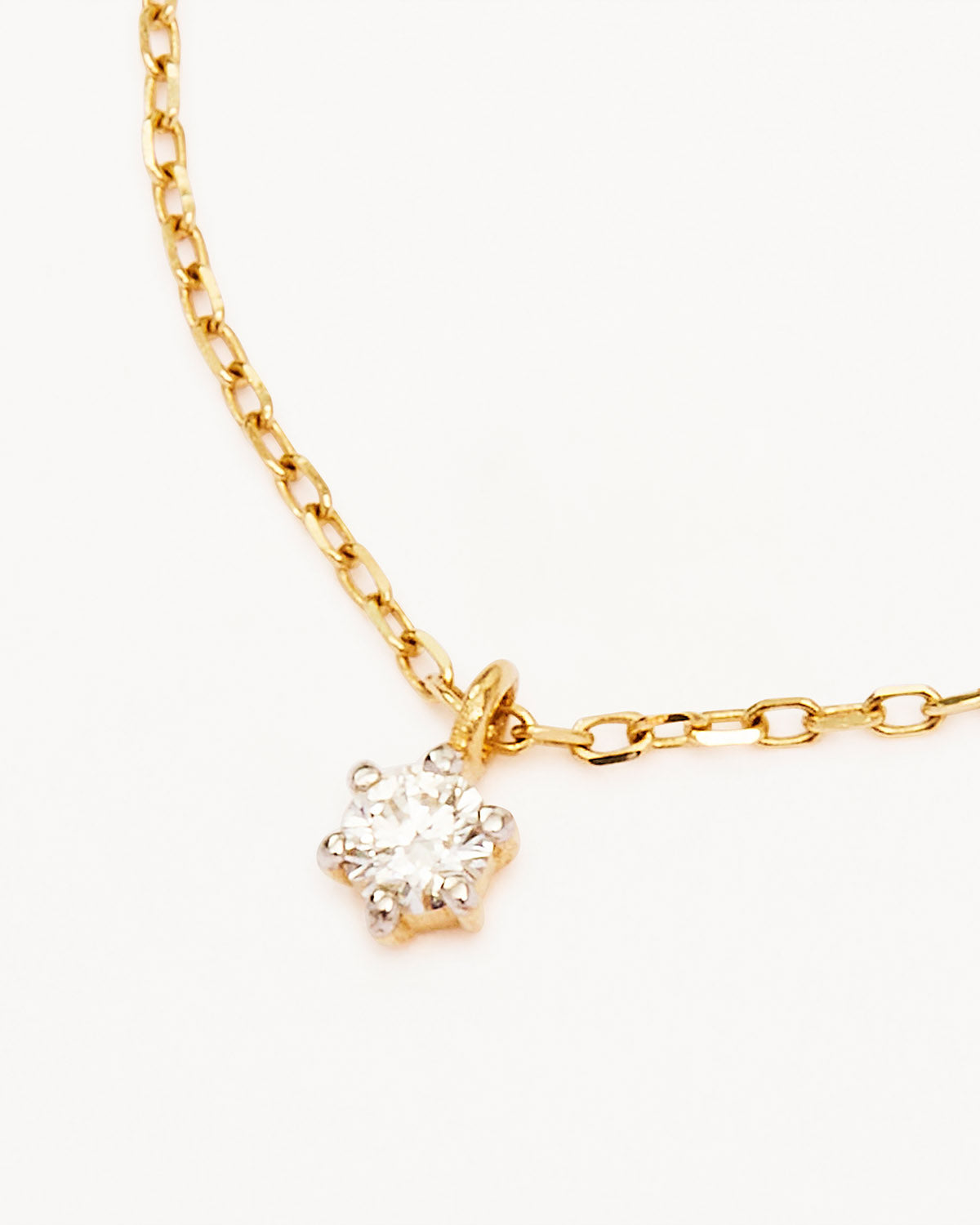 14K Solid Gold Sweet Droplet Diamond Necklace for Women - Elegant Dainty Pendant Jewelry Gift for Anniversary, Valentine's Day & Special Occasions