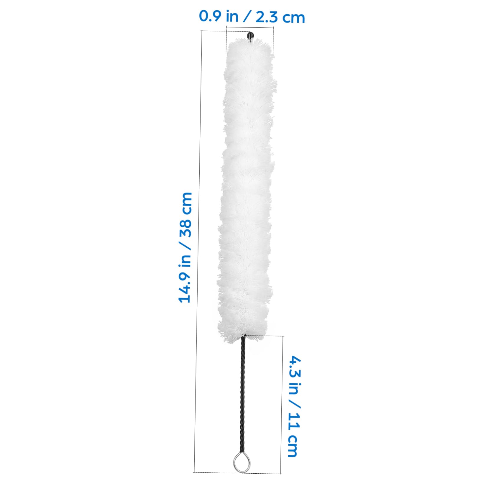 Premium Flute Cleaning Brush - Soft Cotton Swab for Efficient Flute Maintenance | Lightweight Instrument Care Tool for Musicians | Perfect for Daily Cleaning & Professional Use