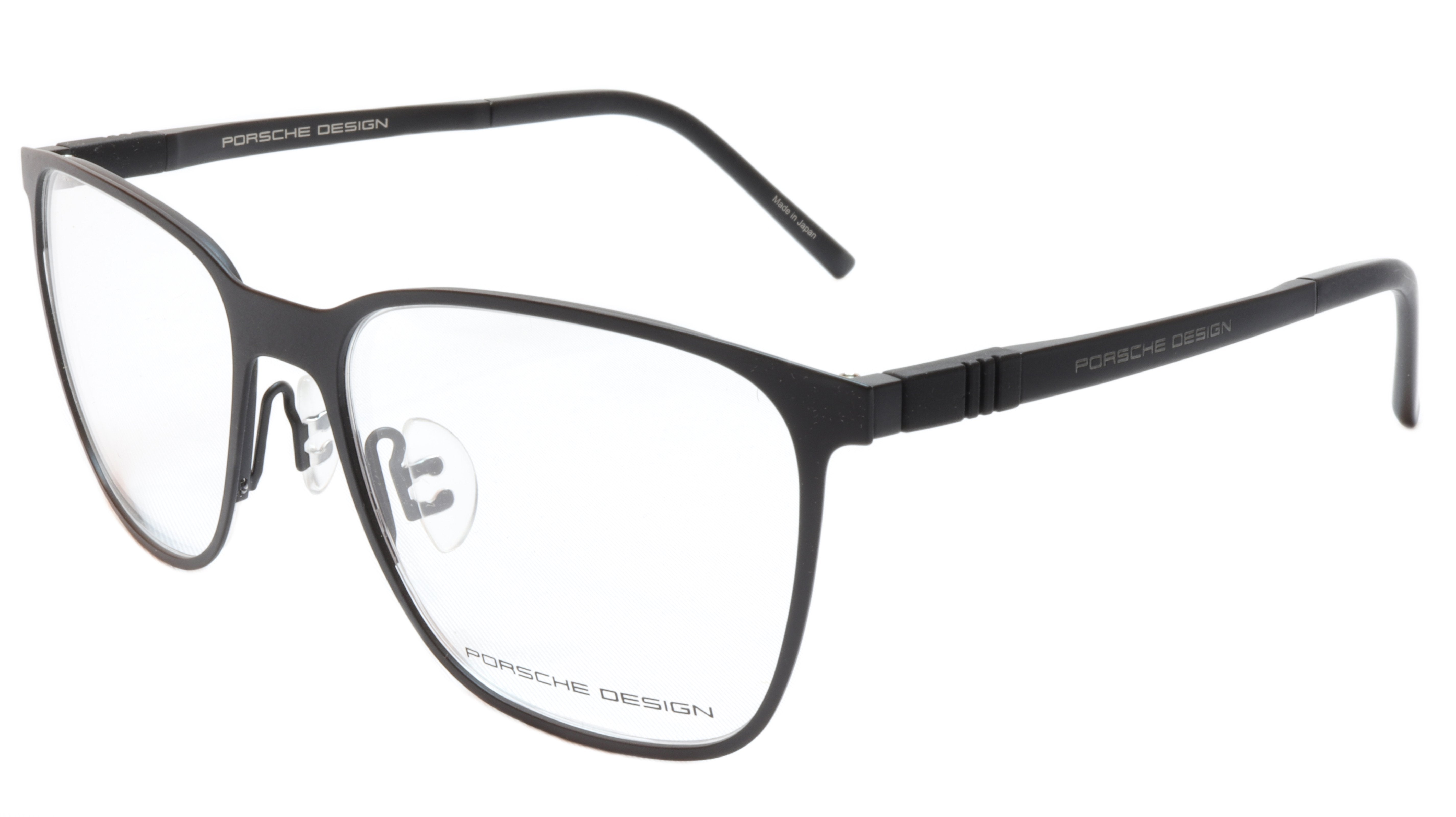 Porsche Design Classic Black Acetate Sunglasses - Premium Polarized UV Protection Eyewear for Driving & Outdoor Activities