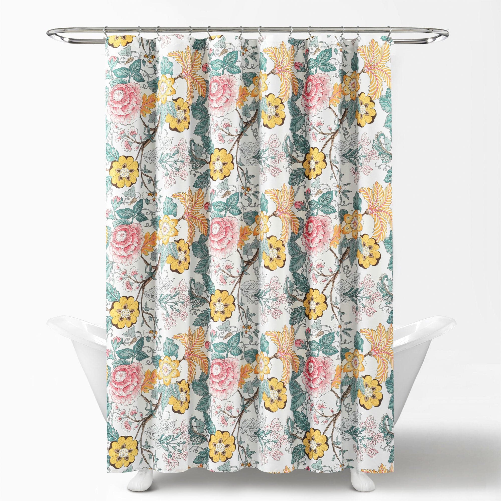 Stylish Sydney Shower Curtain - Waterproof Bathroom Decor with Hooks - Perfect for Modern Homes & Apartments