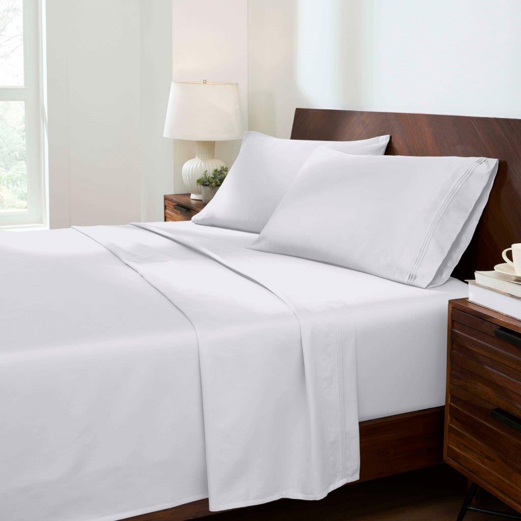 Premium 1500 Thread Count Egyptian Cotton Sheet Set - Eco-Friendly, Breathable & Hypoallergenic - Perfect for Luxury Bedding & Hot Sleepers