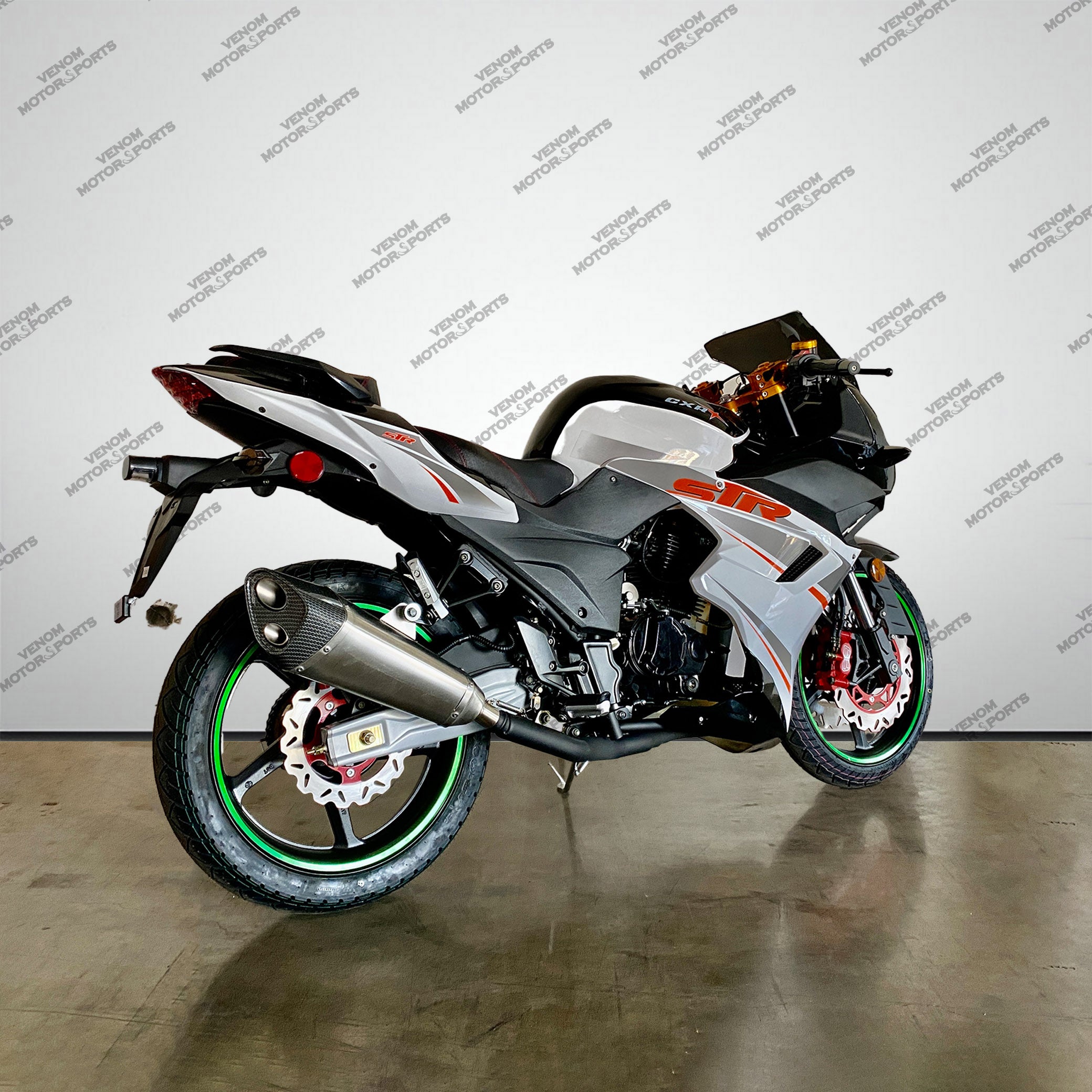 Venom X22R 250cc Motorcycle - 5-Speed Manual Transmission, Street Legal Dirt Bike for Adults, Off-Road & Commuting