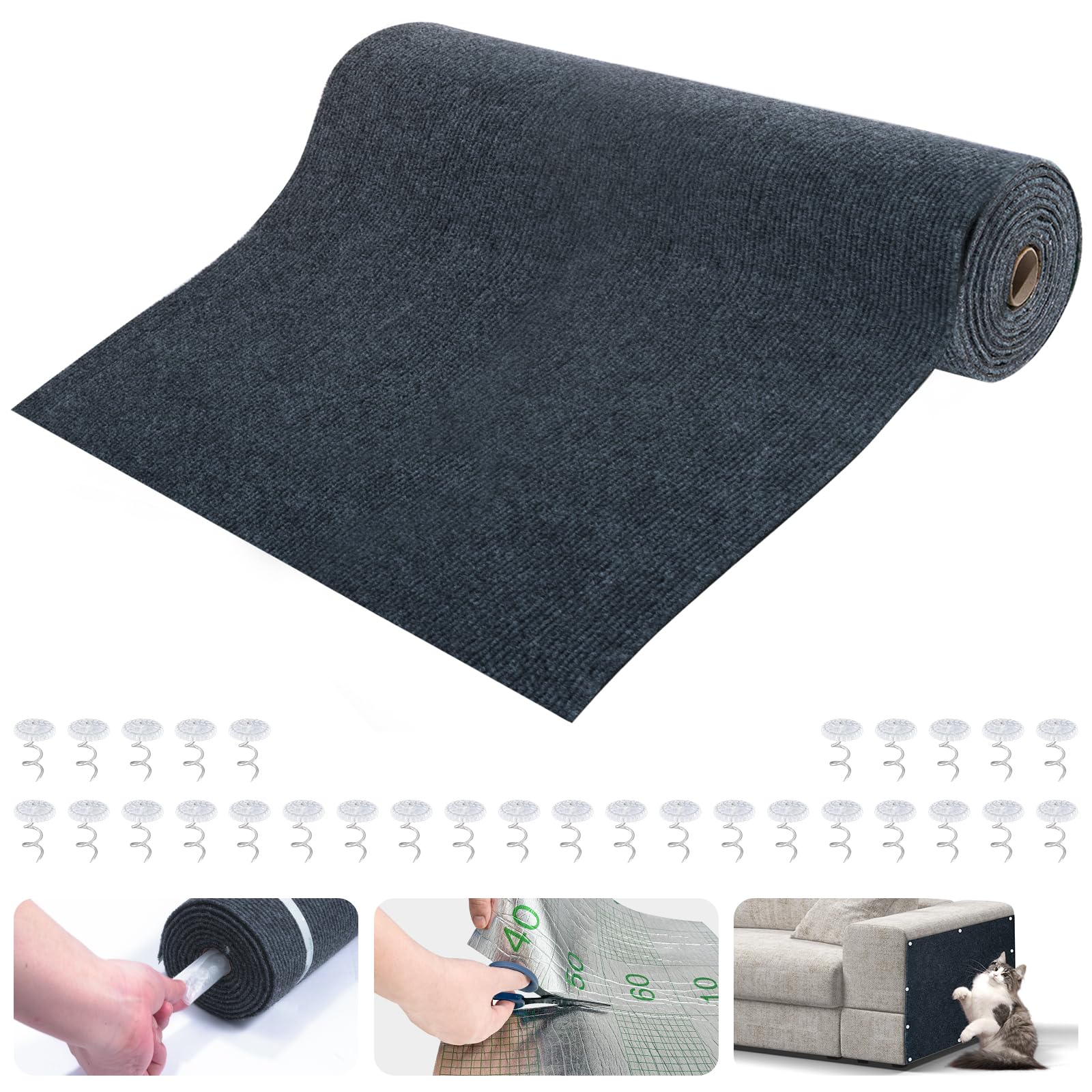 Self-Adhesive Cat Scratching Mat - 118