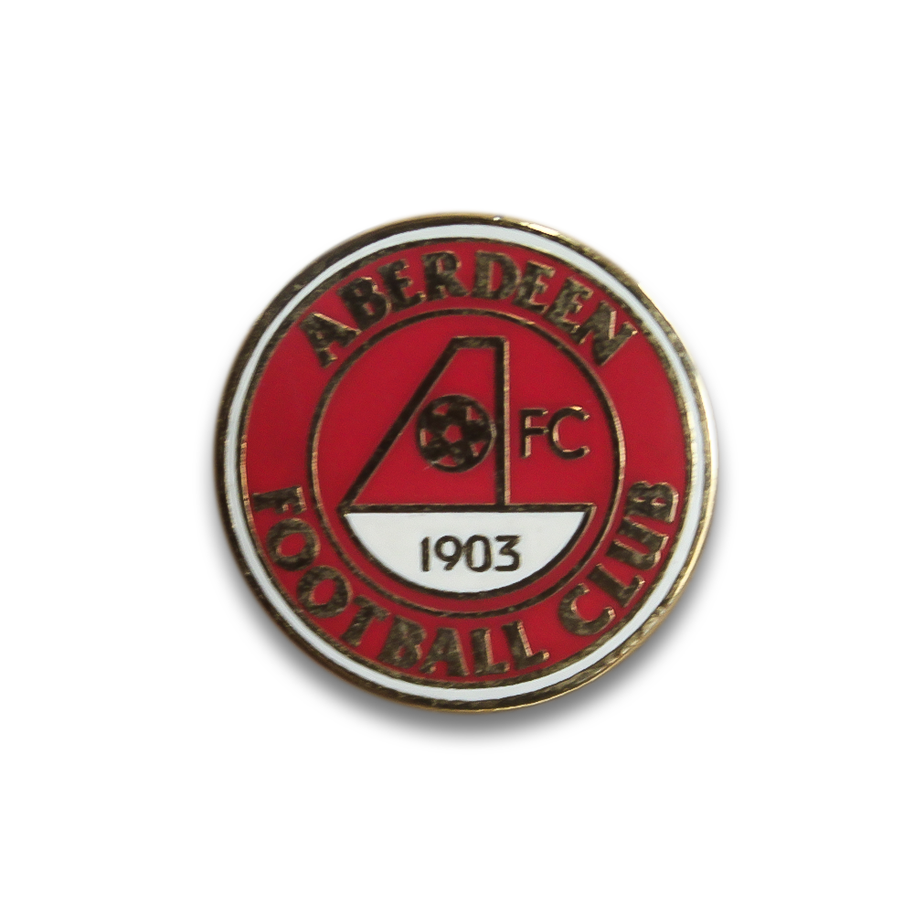 Aberdeen FC Pin Badge - Official Football Club Enamel Lapel Pin for Fans, Collectors & Gifts | Perfect for Jerseys, Hats, Bags & Memorabilia Display