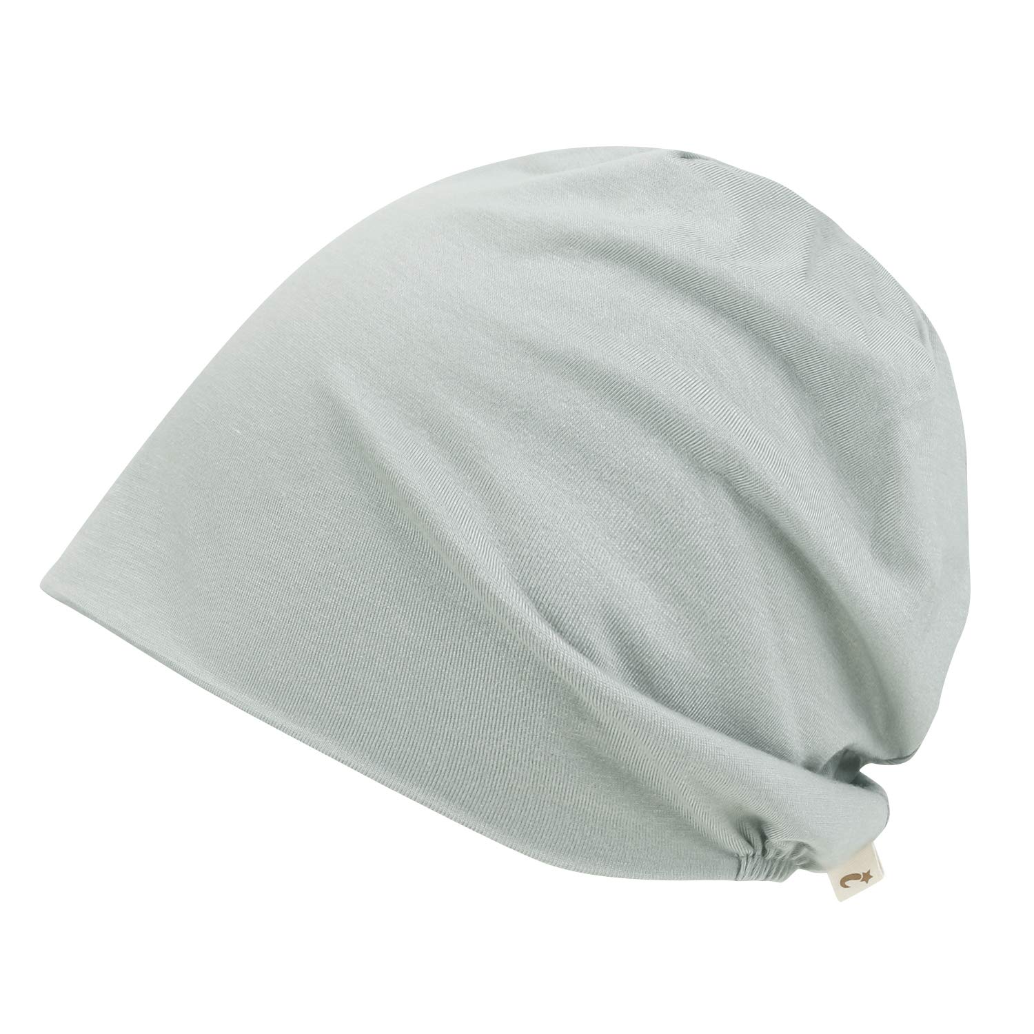 ililily Tencel Lyocell Color Beanie - Ultra Soft Stretchable Head Cover Hat for Women & Men | Winter Warm Knit Hat for Outdoor Activities, Skiing, Hiking & Casual Wear