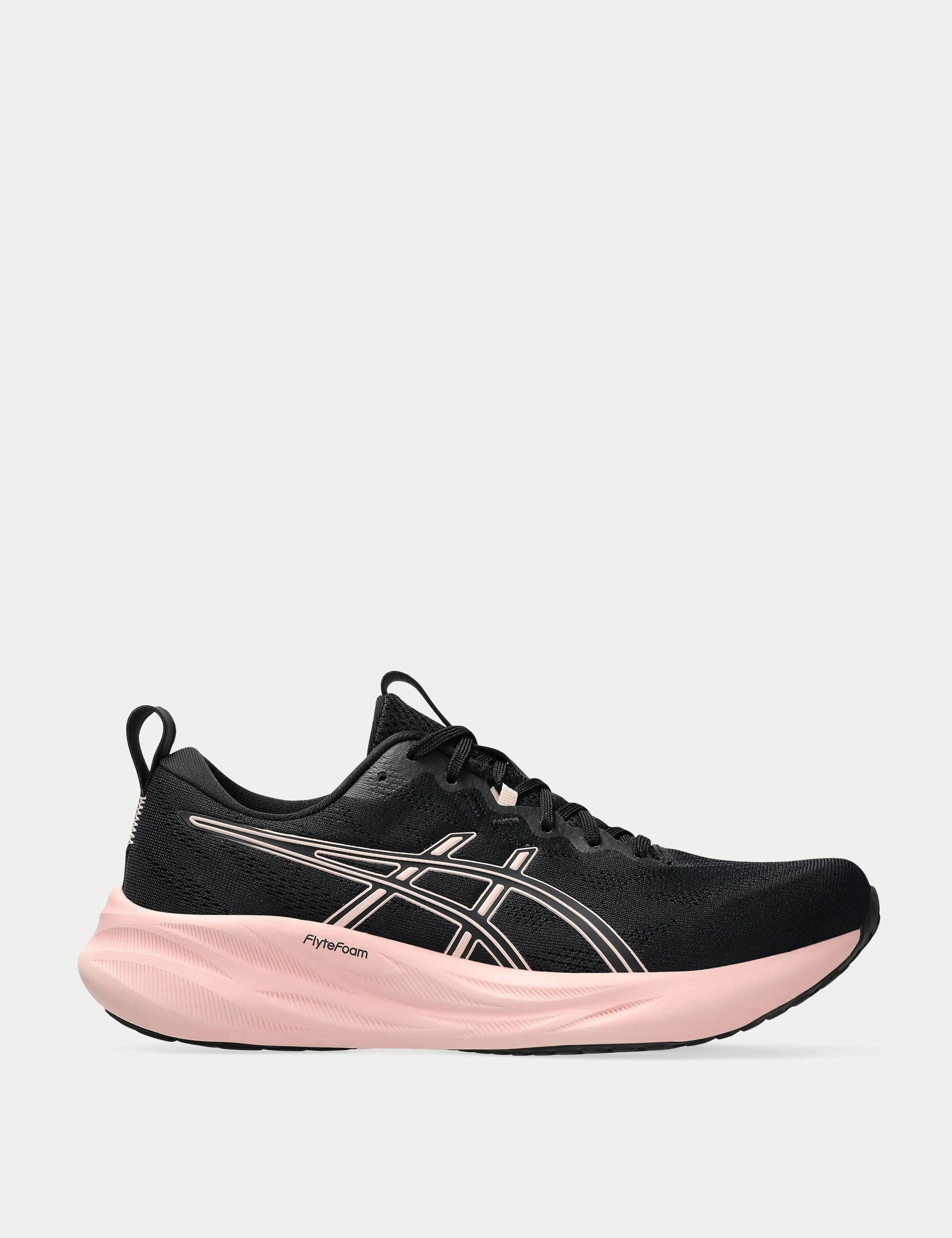 ASICS Gel Pulse 16 Running Shoes for Men & Women - Black/Breeze - Lightweight Cushioned Sneakers for Jogging, Gym & Daily Wear