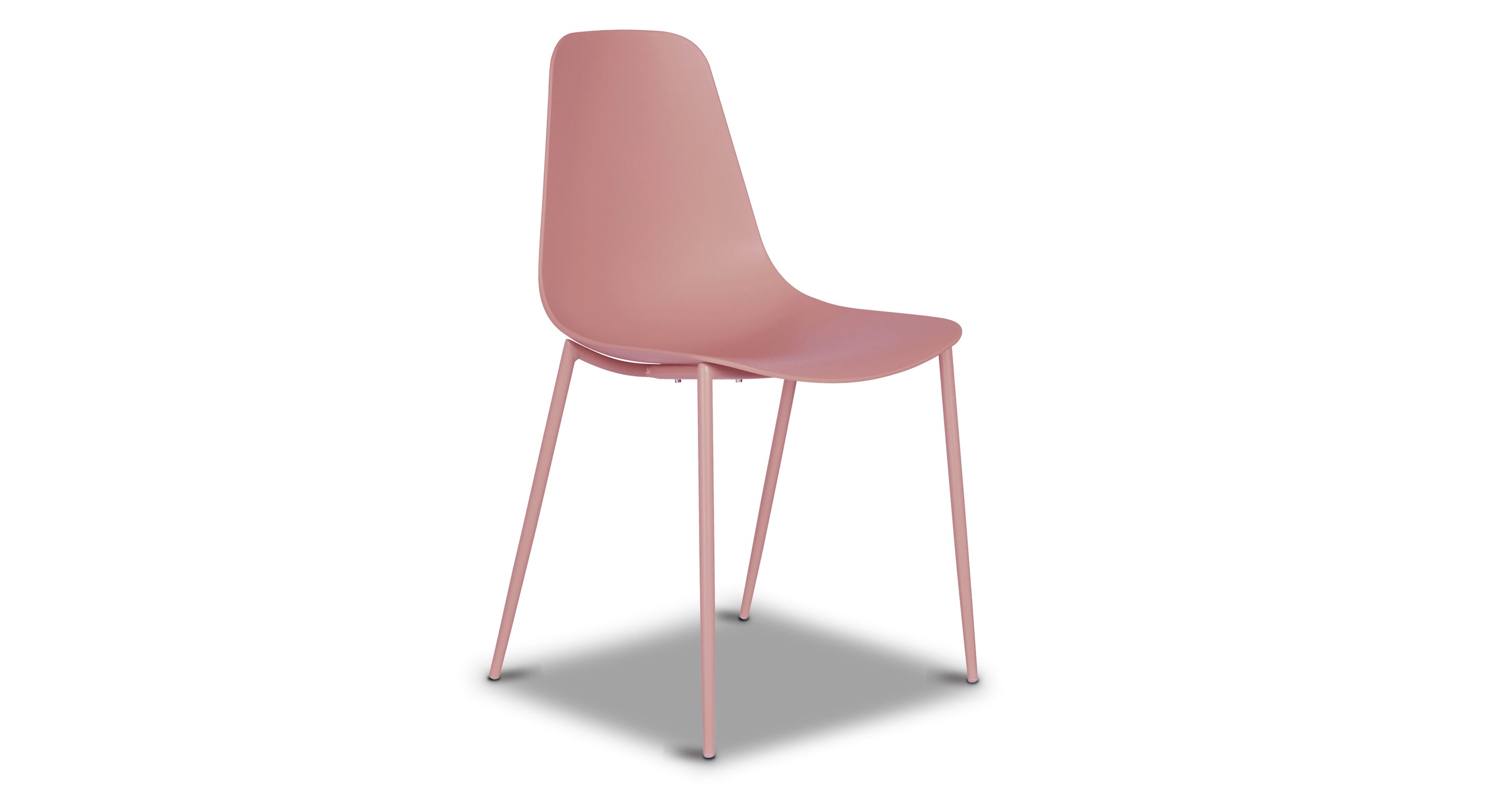 Isla Dining Chair - Modern Wooden Dining Room Chairs Set of 2, Comfortable Upholstered Seat with Sturdy Metal Legs - Perfect for Kitchen, Dining Room, Breakfast Nook & Home Decor