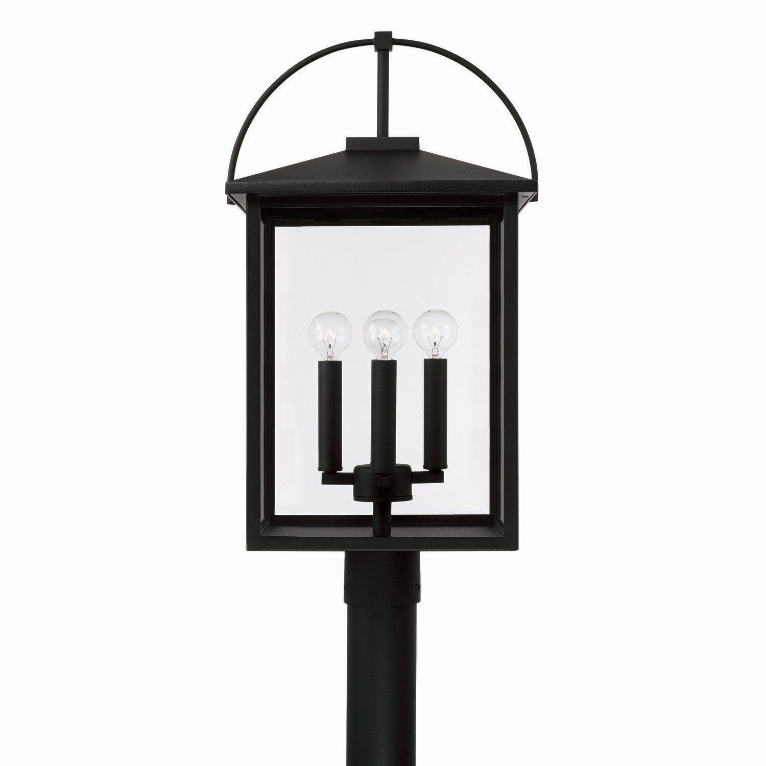 Capital Lighting Four Light Outdoor Post Lantern - Durable Weatherproof Exterior Light Fixture for Porch, Garden, Pathway & Driveway Lighting