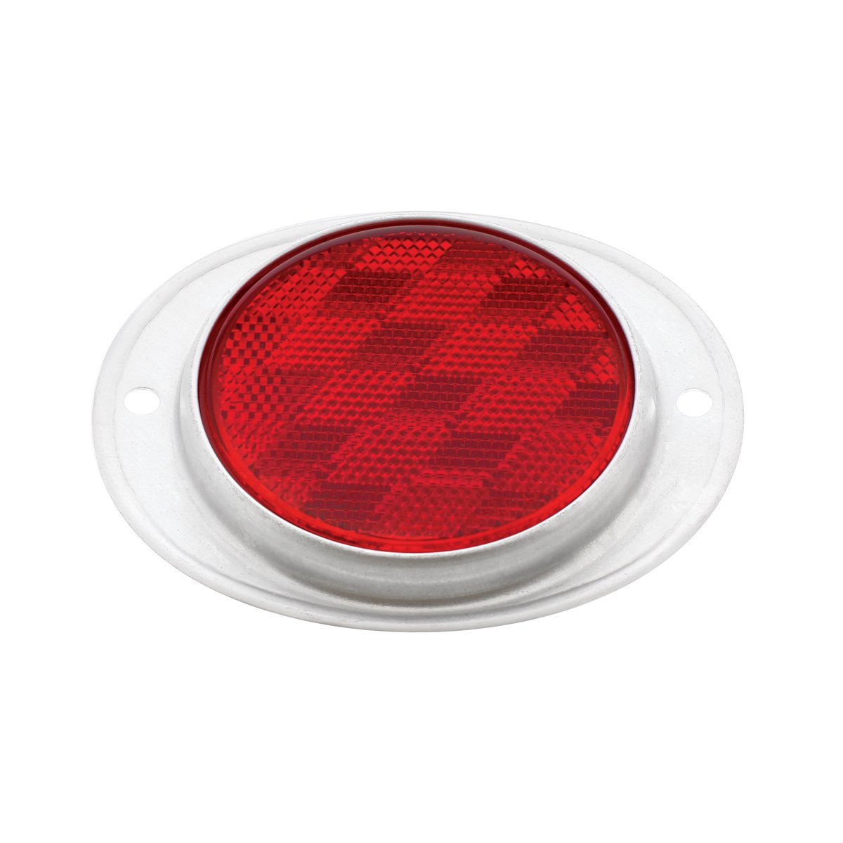 United Pacific 30710 Red Safety Reflector for Trucks & Trailers - High Visibility Roadside Emergency & Night Driving Safety Accessory