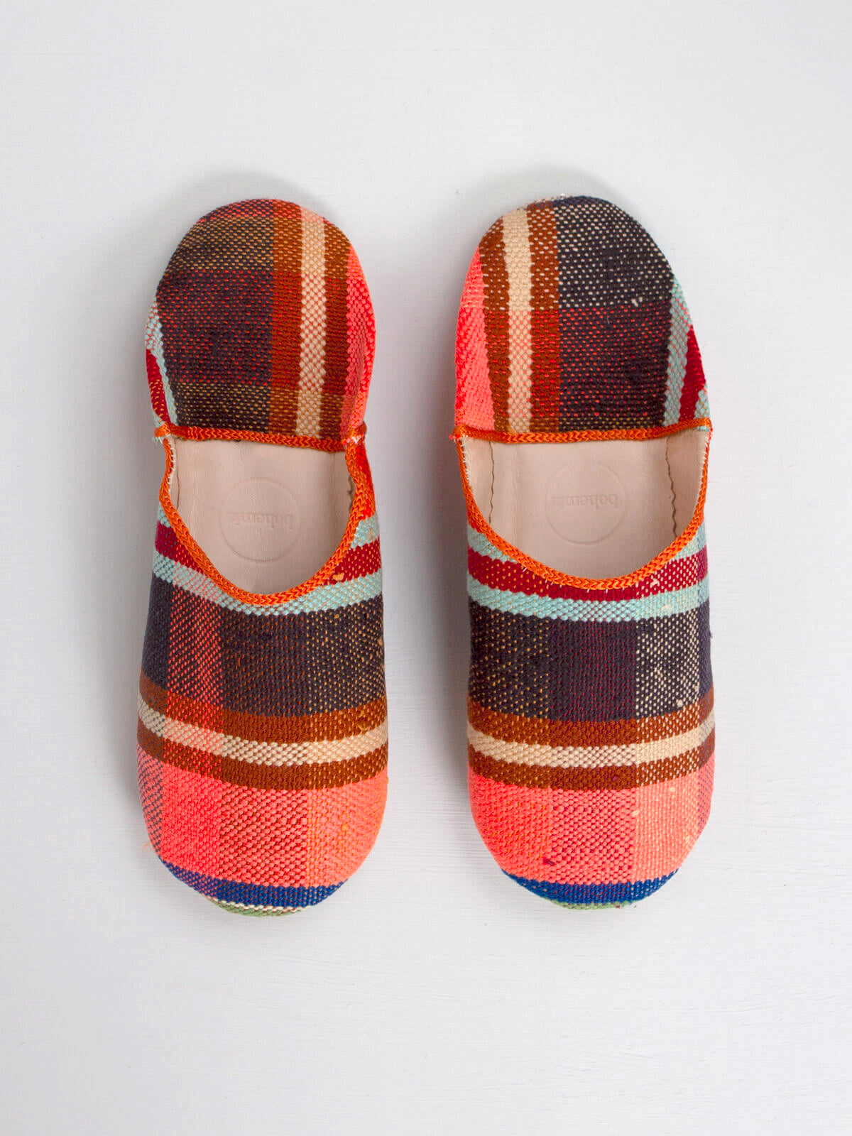 Authentic Moroccan Boujad Basic Babouche Slippers - Handmade Leather Comfort Shoes for Men & Women | Perfect for Home, Lounge, and Cultural Outfits