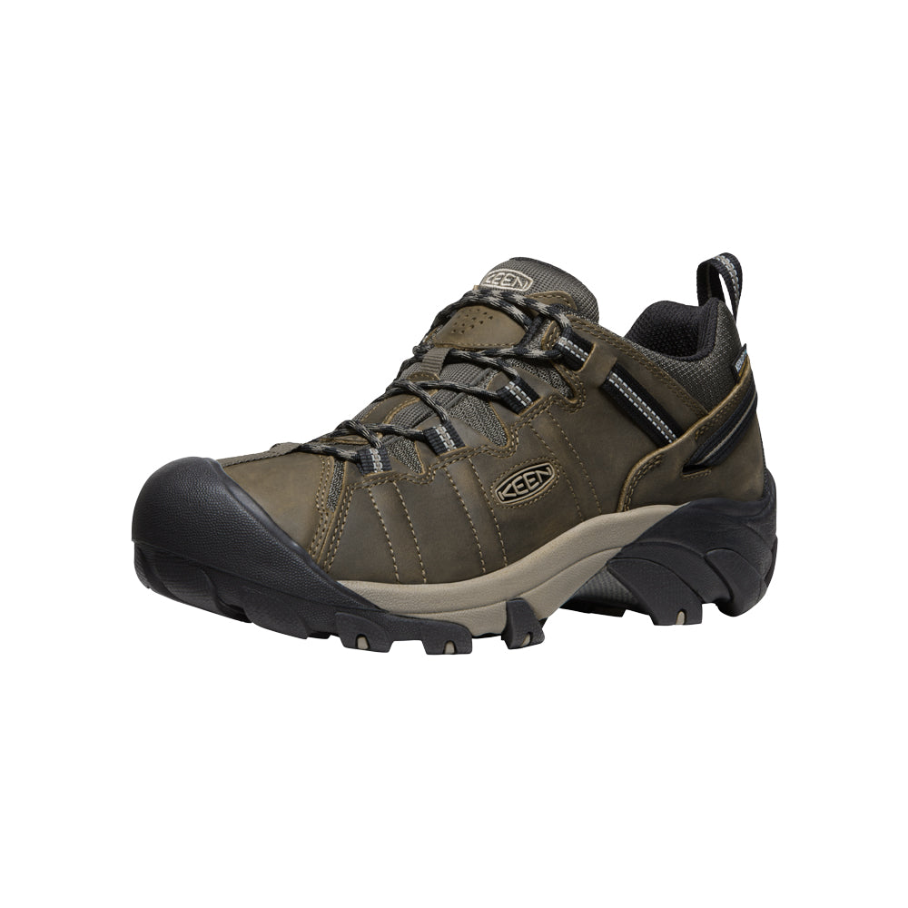 Men's TARGHEE II Waterproof Hiking Boots - Dark Olive/Plaza Taupe - Lightweight & Durable for Outdoor Adventures, Trail Running & Camping