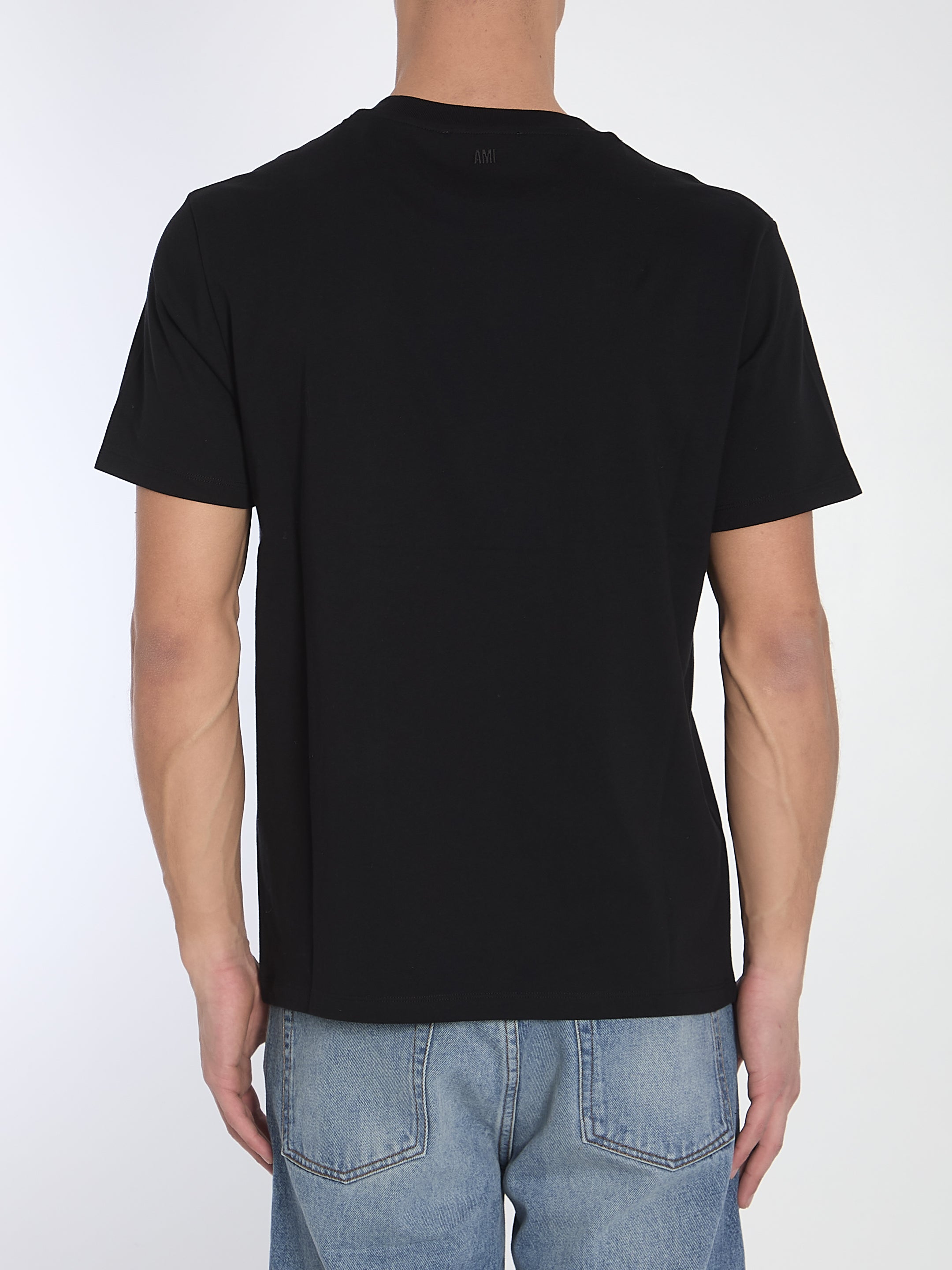 Ami Paris Ami De Coeur Graphic T-Shirt for Men & Women - Casual Cotton Short Sleeve Tee - Perfect for Streetwear, Dating & Everyday Outfits
