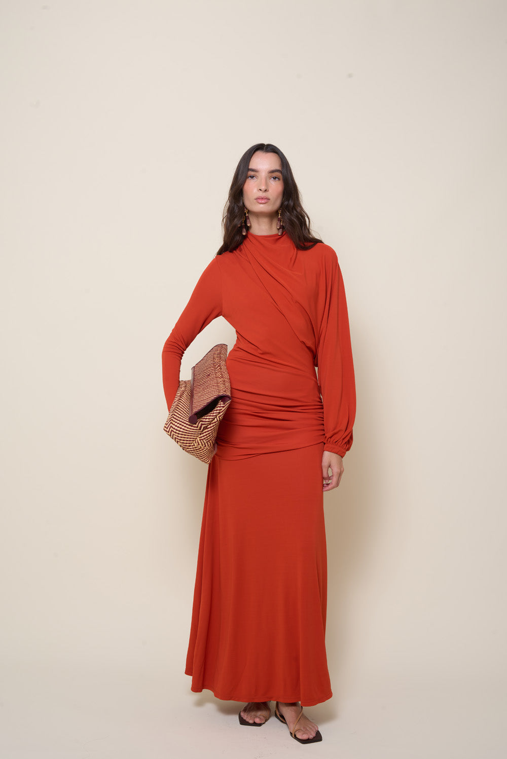 Memorias Hacia El Sur Clutch - Elegant Women's Leather Clutch Purse for Evening Parties, Weddings & Special Occasions