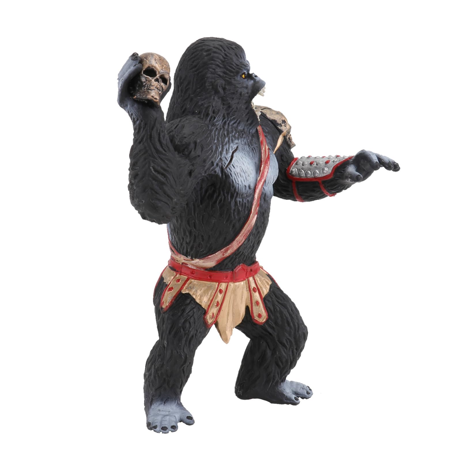 BCOATH Orangutan Warrior PVC Figure - Educational Desktop Decor, Kids Playset, Animal Toy for Table Top, Desk Topper, Car Sculpture, Perfect for Home, Office, and Classroom Decor