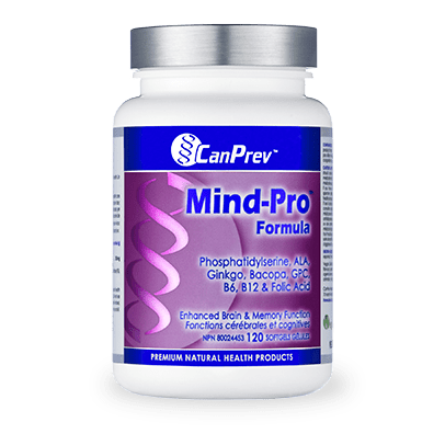 Canprev Mind Pro Formula - 120 Capsules for Enhanced Cognitive Function & Memory Support - Perfect for Students, Professionals & Seniors