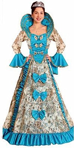 Queen Elizabeth I Tudor Dress - Premium Theatrical Costume for Renaissance Fairs, Historical Reenactments & Theater Performances