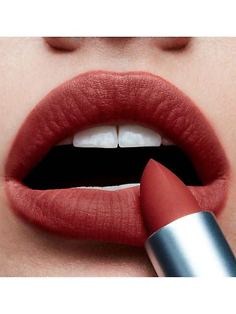M.A.C Powder Kiss Lipstick 316 Devoted To Chili - New in Box | Long-Lasting Matte Lip Color for Everyday Wear & Special Occasions