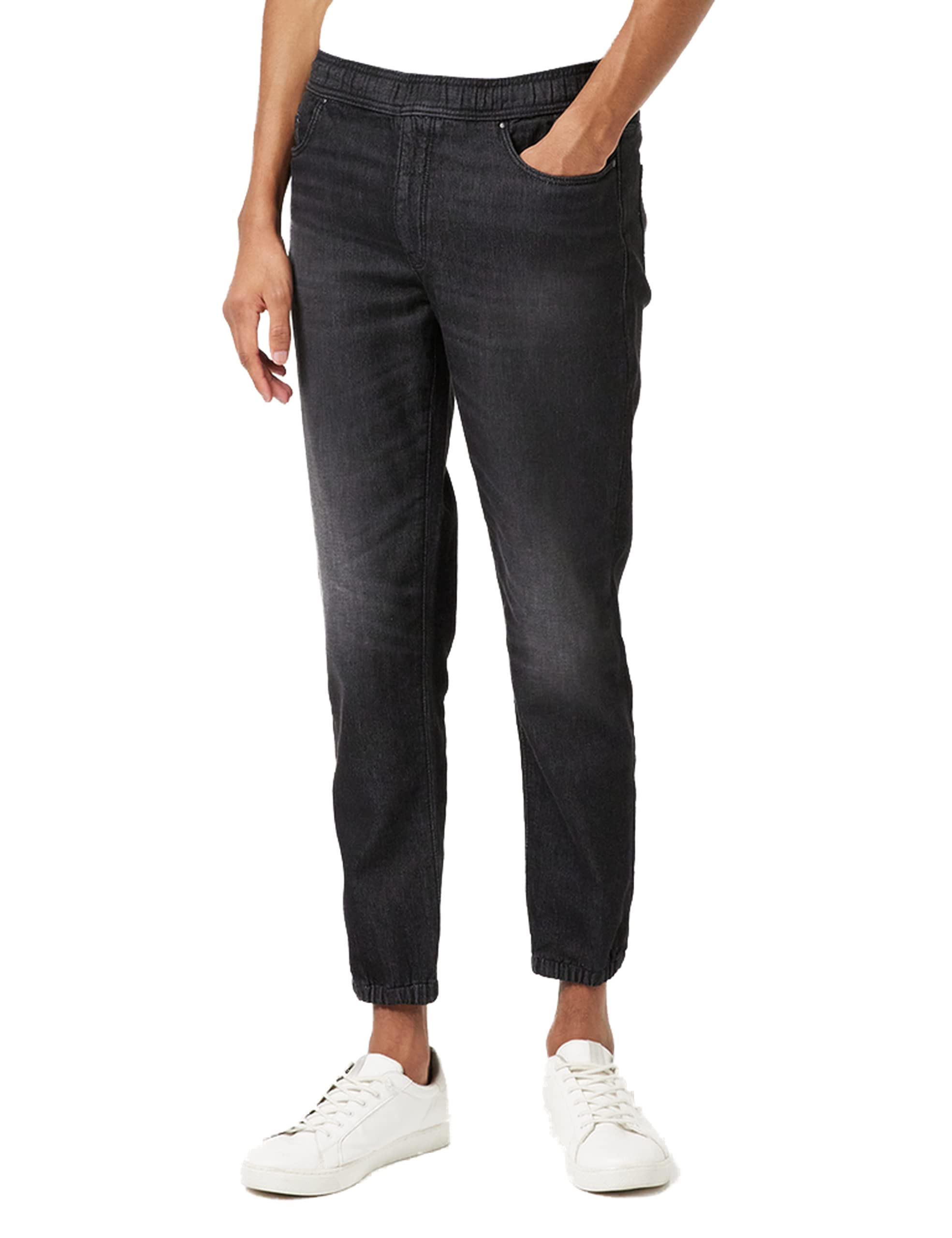ARMANI EXCHANGE Men's Stretch Knit Denim Jogger Jeans - Slim Fit Comfortable Casual Pants for Everyday Wear | Perfect for Work, Travel & Lounge