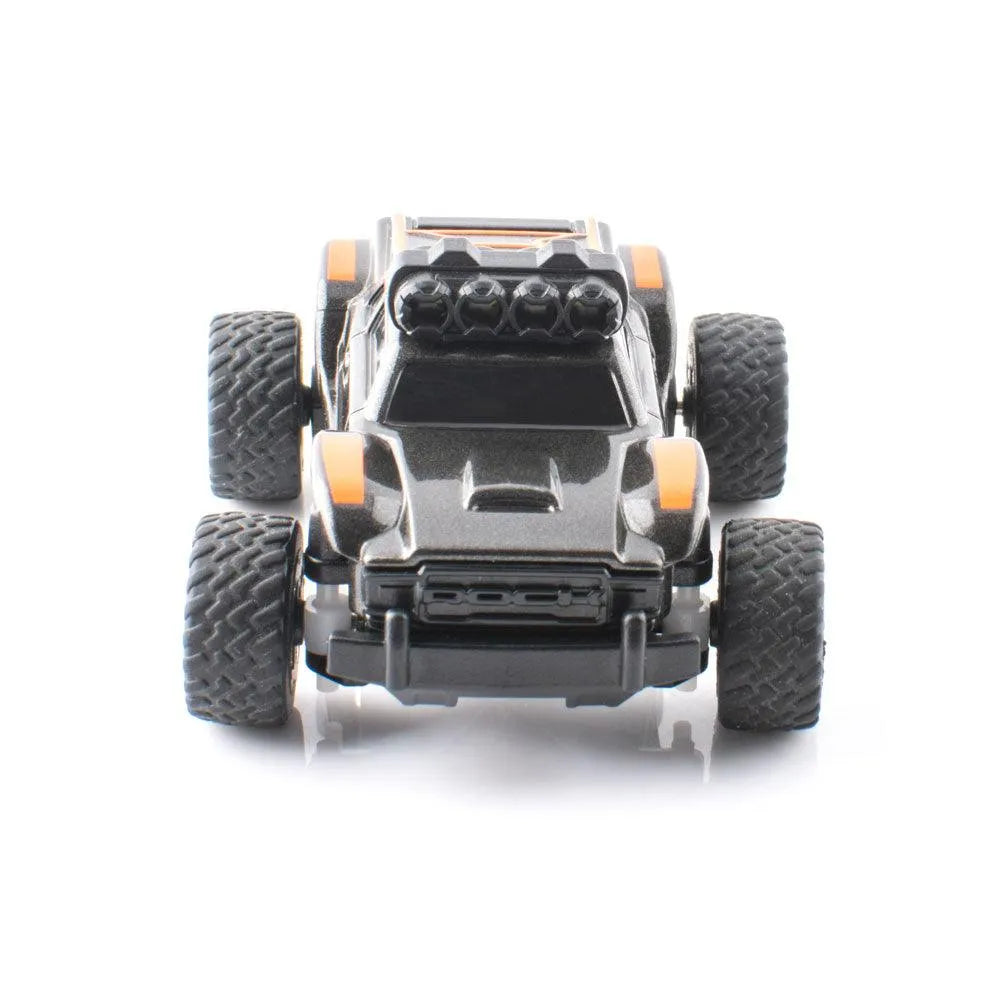 Turbo Racing 1:76 Scale C81 Big Foot Baby Monster Truck - Full Proportional RTR (Ready-to-Run) RC Car Kit for Kids & Adults - Perfect for Off-Road Racing, Stunt Shows & Collectible Display