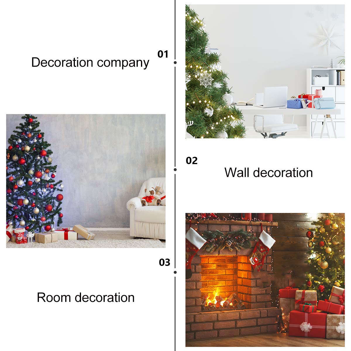 ABOOFAN Christmas Tree Tray Candle Holder - Festive Rotating Candle Stand with Iron Base for Holiday Decor, Aromatherapy & Tabletop Display - Perfect for Xmas Home Decor, Party Centerpiece & Relaxing Ambiance